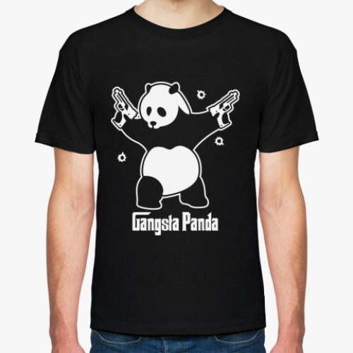 Футболка  Gangsta panda