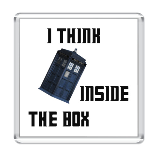 Магнит I think inside the box