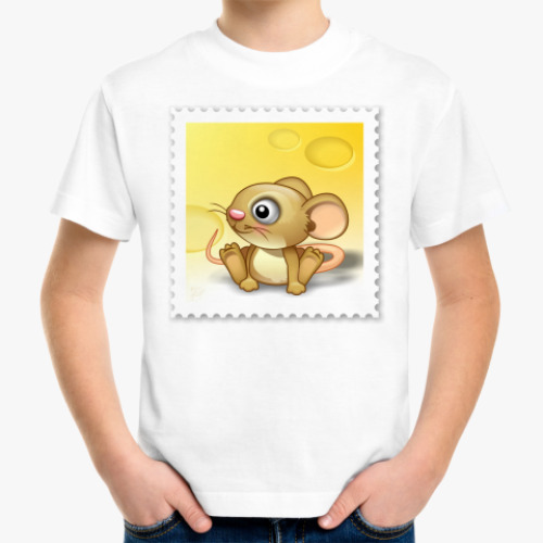 Детская футболка мышонок