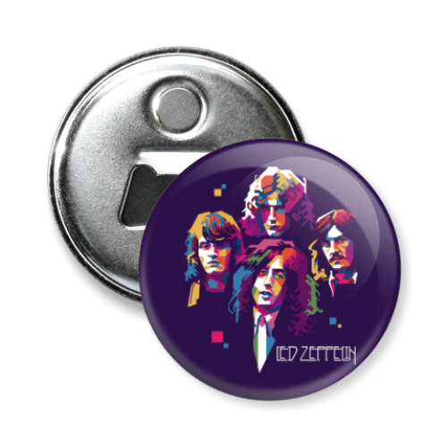 Магнит-открывашка Led Zeppelin