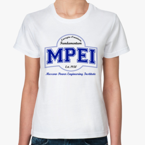 Классическая футболка МЭИ