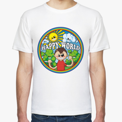 Футболка Happy World