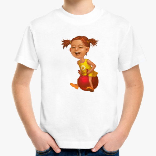 Детская футболка Девчонка