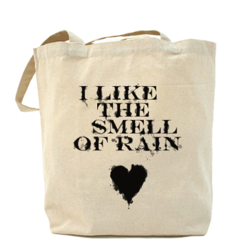 Сумка шоппер Я люблю дождь