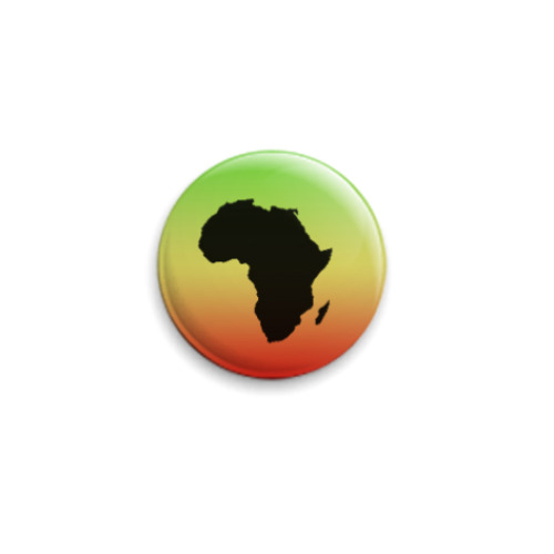 Значок 25мм  Africa