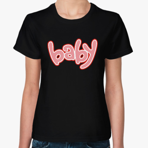 Женская футболка Baby