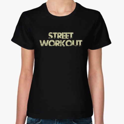 Женская футболка Street Workout