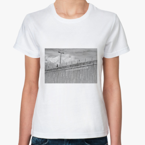 Классическая футболка London. Waterloo Bridge.