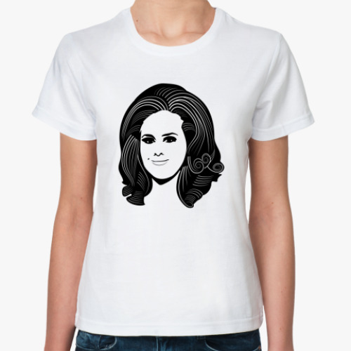 Классическая футболка Адель, Adele