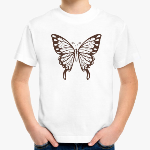 Детская футболка Бабочка Butterfly
