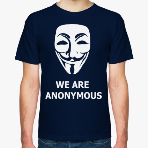 Футболка We are Anonymous - Гай Фокс