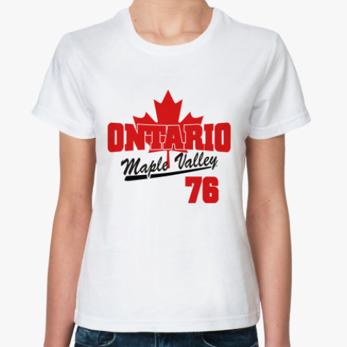 Классическая футболка ONTARIO