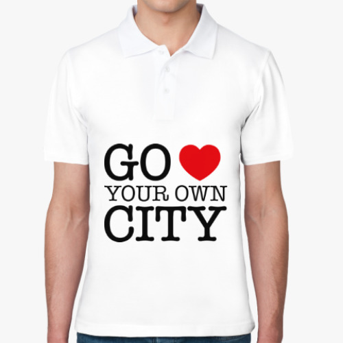 Рубашка поло Love your own city