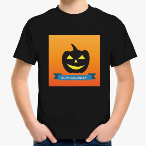 Детская футболка Хэллоуин - Happy Halloween