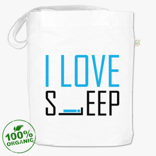 Сумка шоппер I LOVE SLEEP!