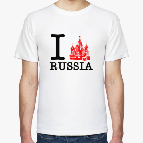 Футболка Russia