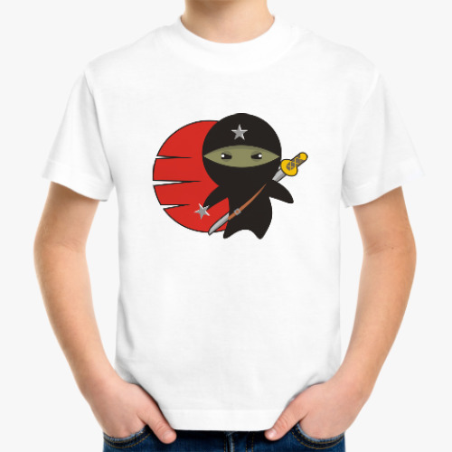 Детская футболка Ниндзя Ninja Japan Япония