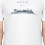 Самара Россия, панорама города