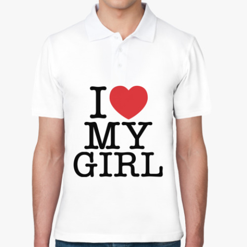 Рубашка поло I love My Girl