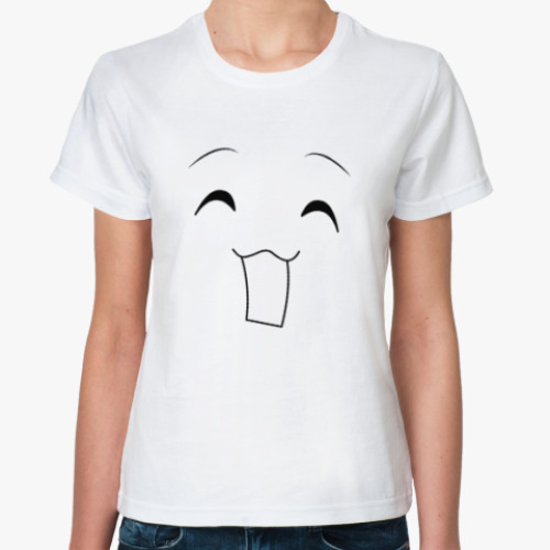 Классическая футболка 'Emotions - Very happy'