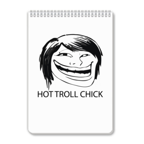 Блокнот TROLL CHICK