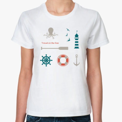 Классическая футболка Море