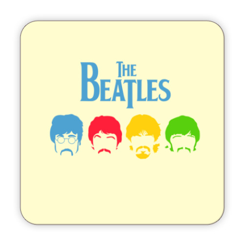 Костер (подставка под кружку) Beatles