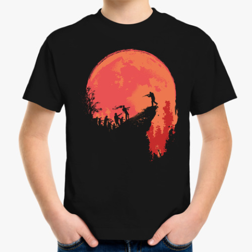 Детская футболка Кровавая луна
