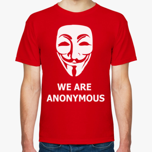 Футболка We are Anonymous - Гай Фокс