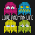 Pacman Game Life Love 8bit