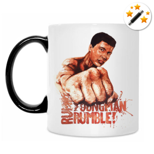 Кружка-хамелеон Muhammad Ali