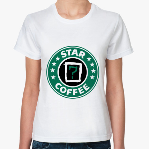 Классическая футболка  Coffee