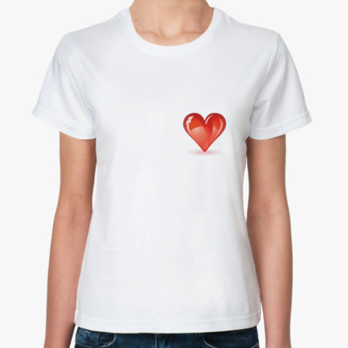 Классическая футболка Heart