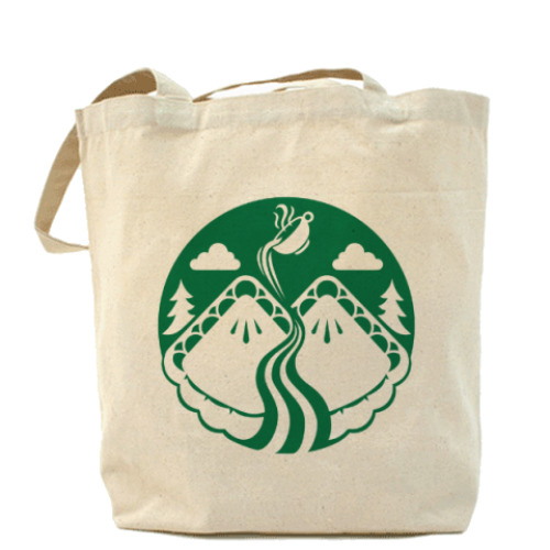Сумка шоппер Twin Peaks coffee Starbucks