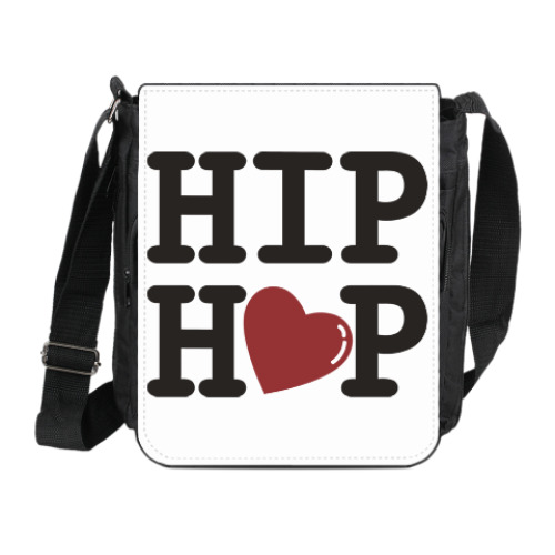 Сумка на плечо (мини-планшет) Люблю хип-хоп