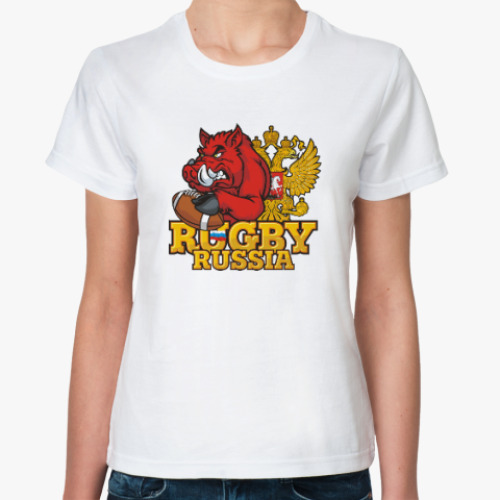 Классическая футболка Регби Rugby Мяч для Регби