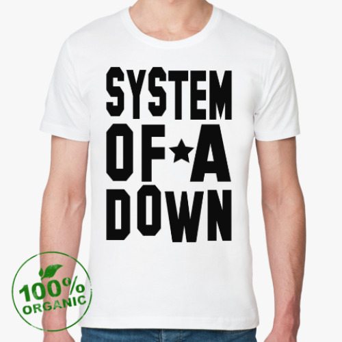 Футболка из органик-хлопка System of a Down