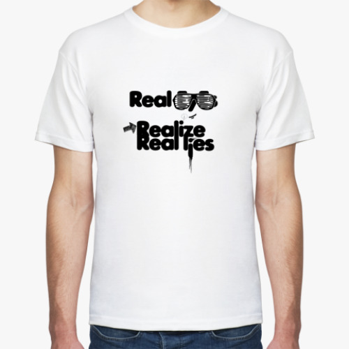 Футболка Real Eyes Realize Real lies
