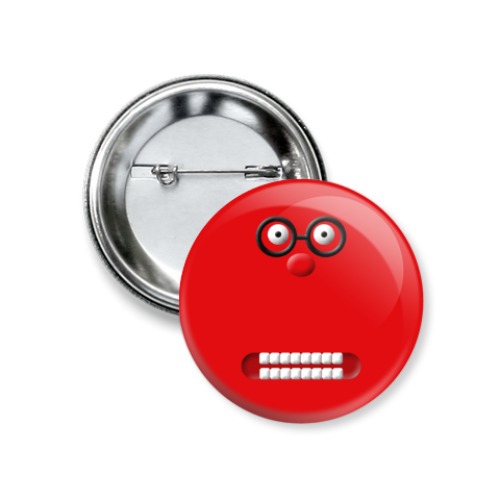 Значок 37мм Red Nose