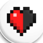 Minecraft Half-Heart