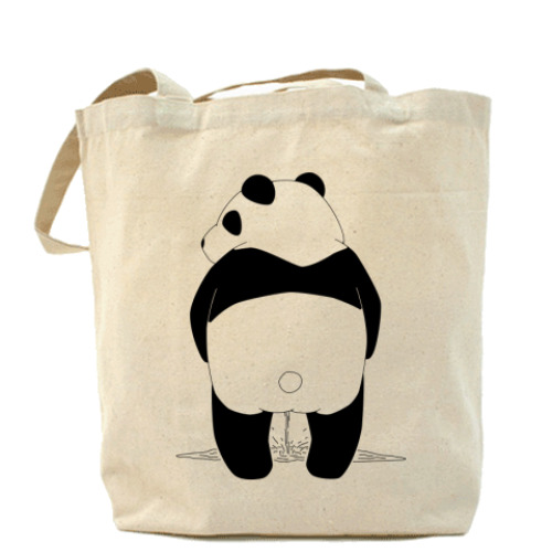 Сумка шоппер Писающая панда