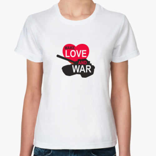 Классическая футболка Love & War