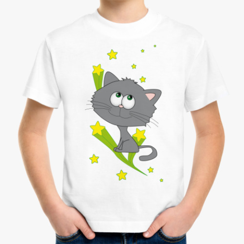 Детская футболка Space cat