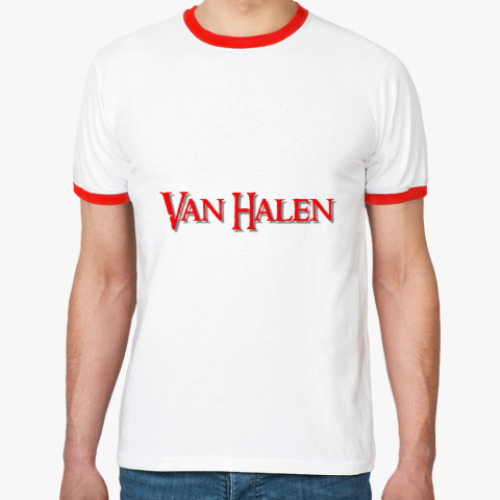 Футболка Ringer-T   Van Halen