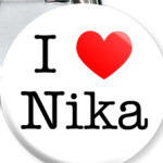  'I love Nika'