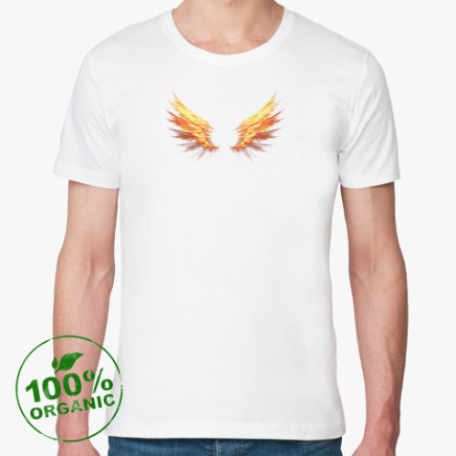 Футболка из органик-хлопка Fire Wings