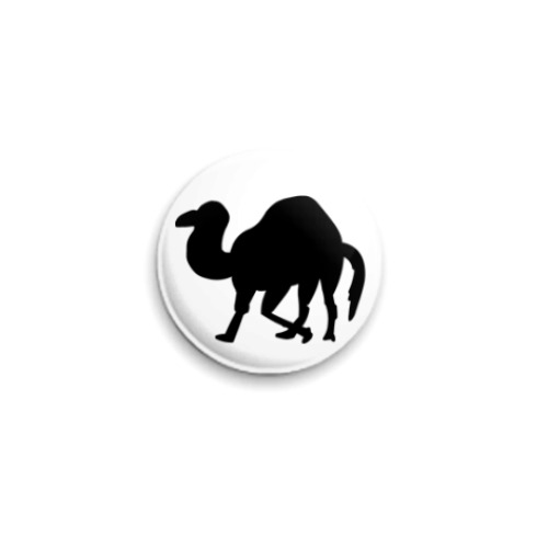 Значок 25мм  «Верблюдик»