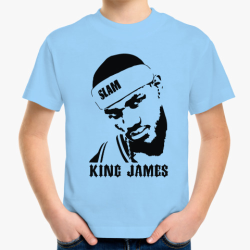 Детская футболка King James