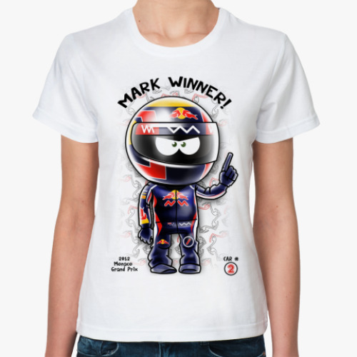 Классическая футболка MARK WINNER