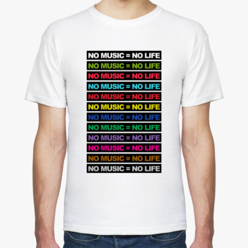 Футболка No Music = No Life